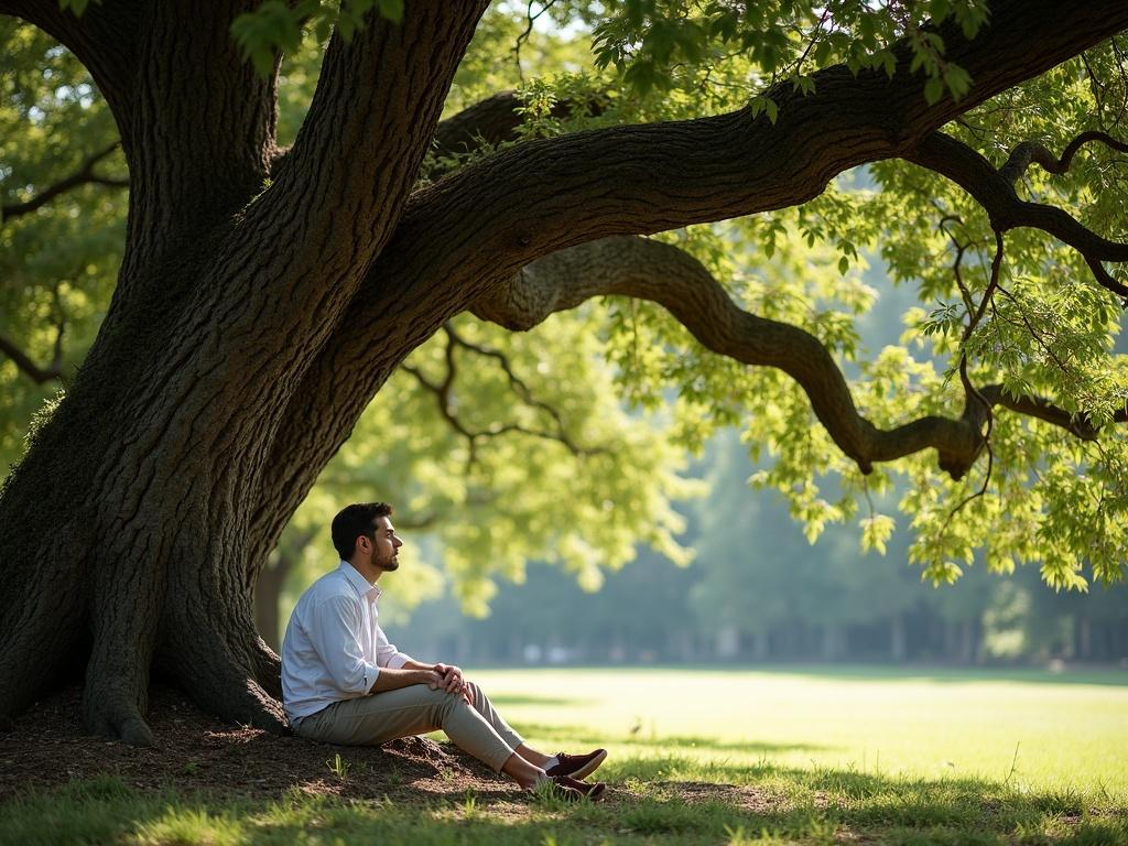a-lone-figure-a-man-in-a-crisp-white-linen-shirt-lw9tu1dj4y-2
