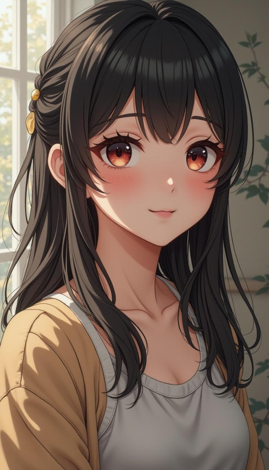 a-portrait-of-a-young-woman-with-natural-lighting-c14g5t1r9q