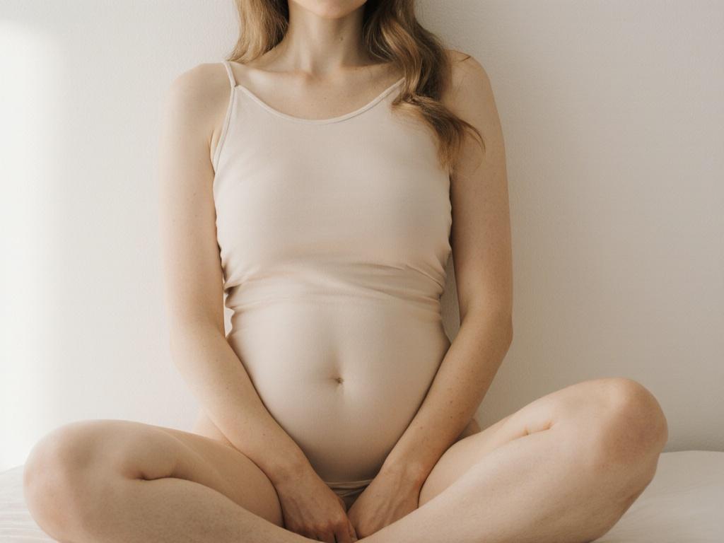 model-sidit-na-krovati-shiroko-rasstaviv-nogiona-ic102876qv