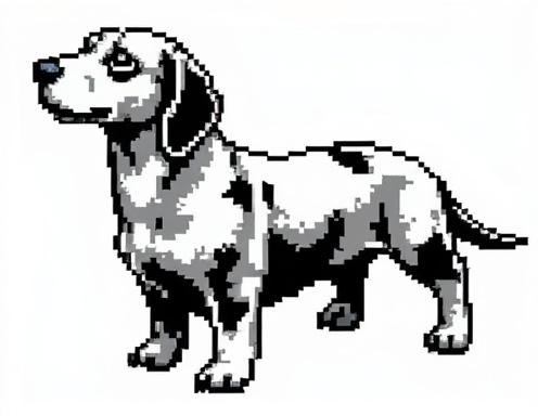 pixel-art-of-a-dachshund-in-black-and-white-where-j9372fh1uo