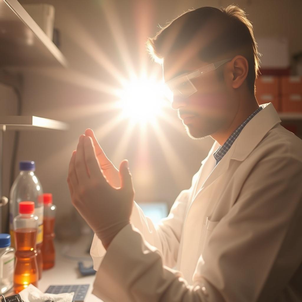 indian-scientist-exposing-cells-to-sun-n57vqbdu06