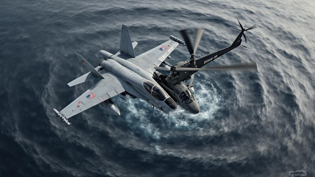 a-majestic-fa-18-hornet-fighter-jet-and-a-mh-60-fneypxs3hk