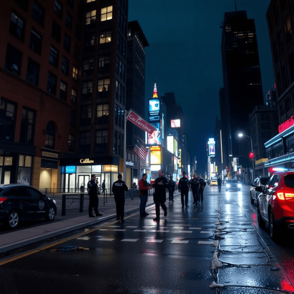 a-city-at-night-with-wet-ground-like-new-2ybepl63z