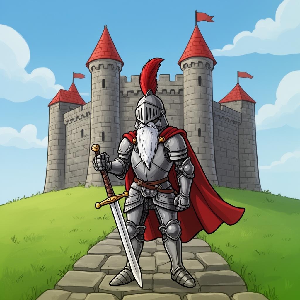 the-image-shows-a-cartoon-illustration-of-a-knight-wp4hdusgb