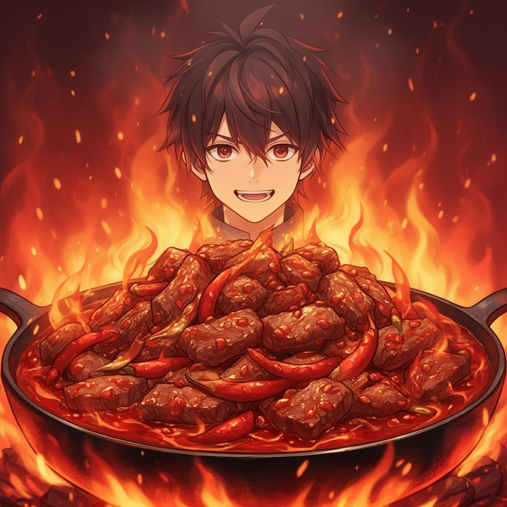 hot-and-spicy-fiery-beef-front-view-in-anime-style-2bf071gds-3