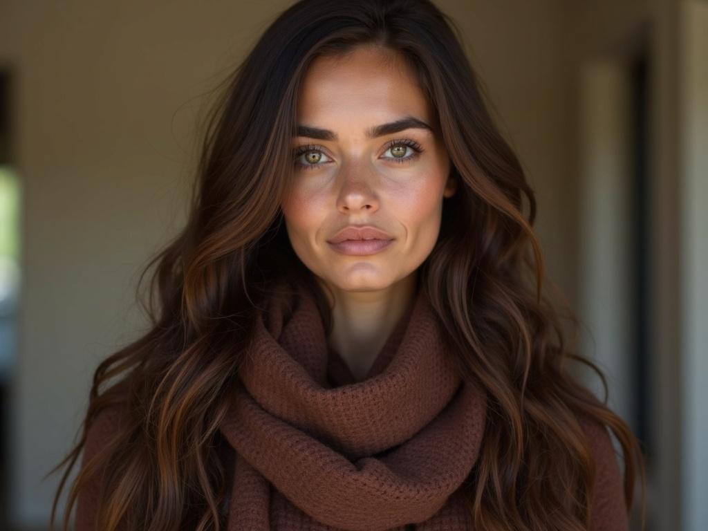 a-woman-with-long-brown-hair-wearing-a-scarf-n06o108zoc