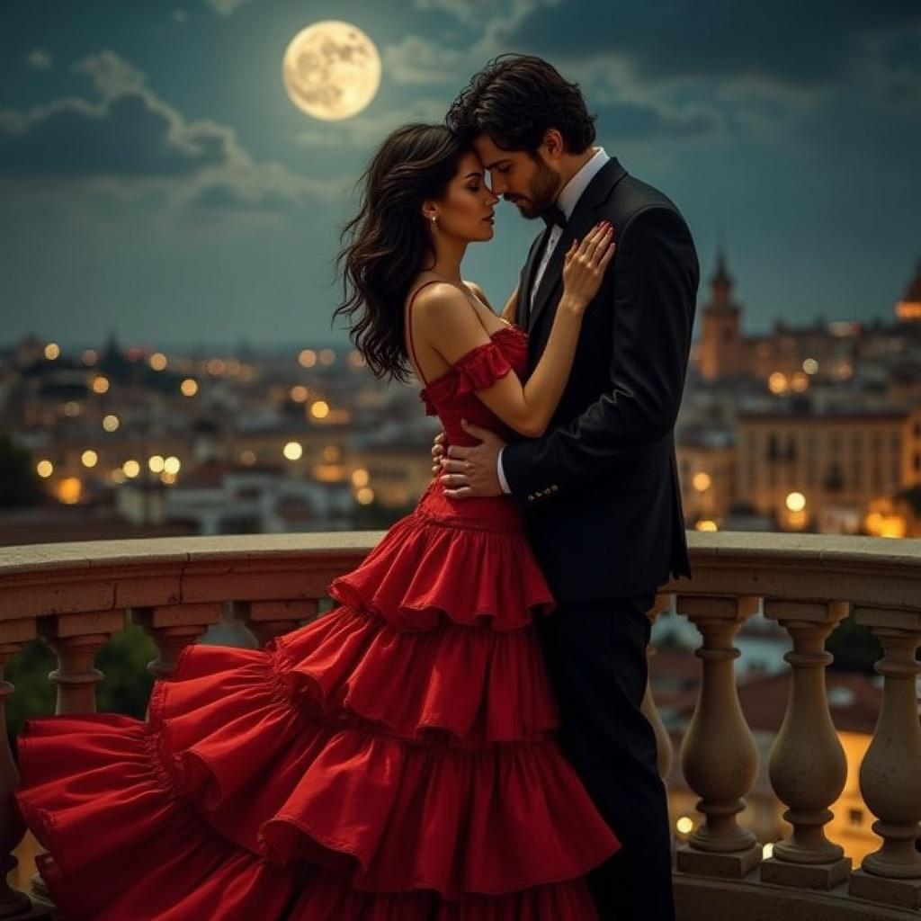 a-flamenco-duo-a-dark-haired-woman-in-a-swirling-a2c85hqswq-2