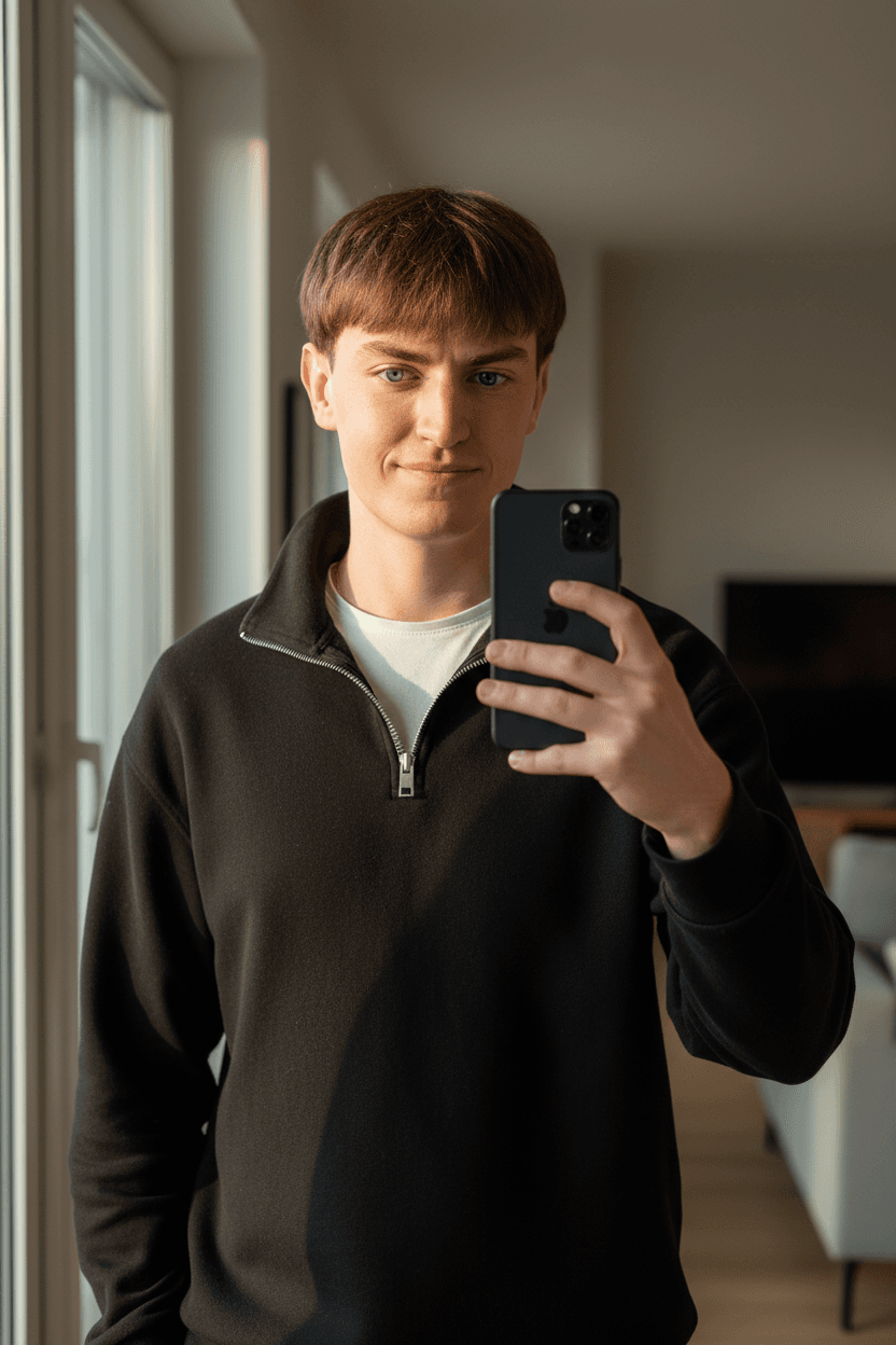 make-him-take-a-handsome-selfie-with-sunlight-vdiw267psh