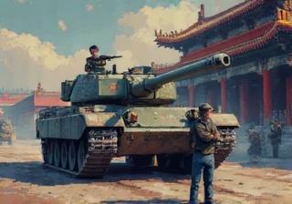 a-34-view-of-a-man-standing-with-a-bag-in-his-hand-glhn8av31