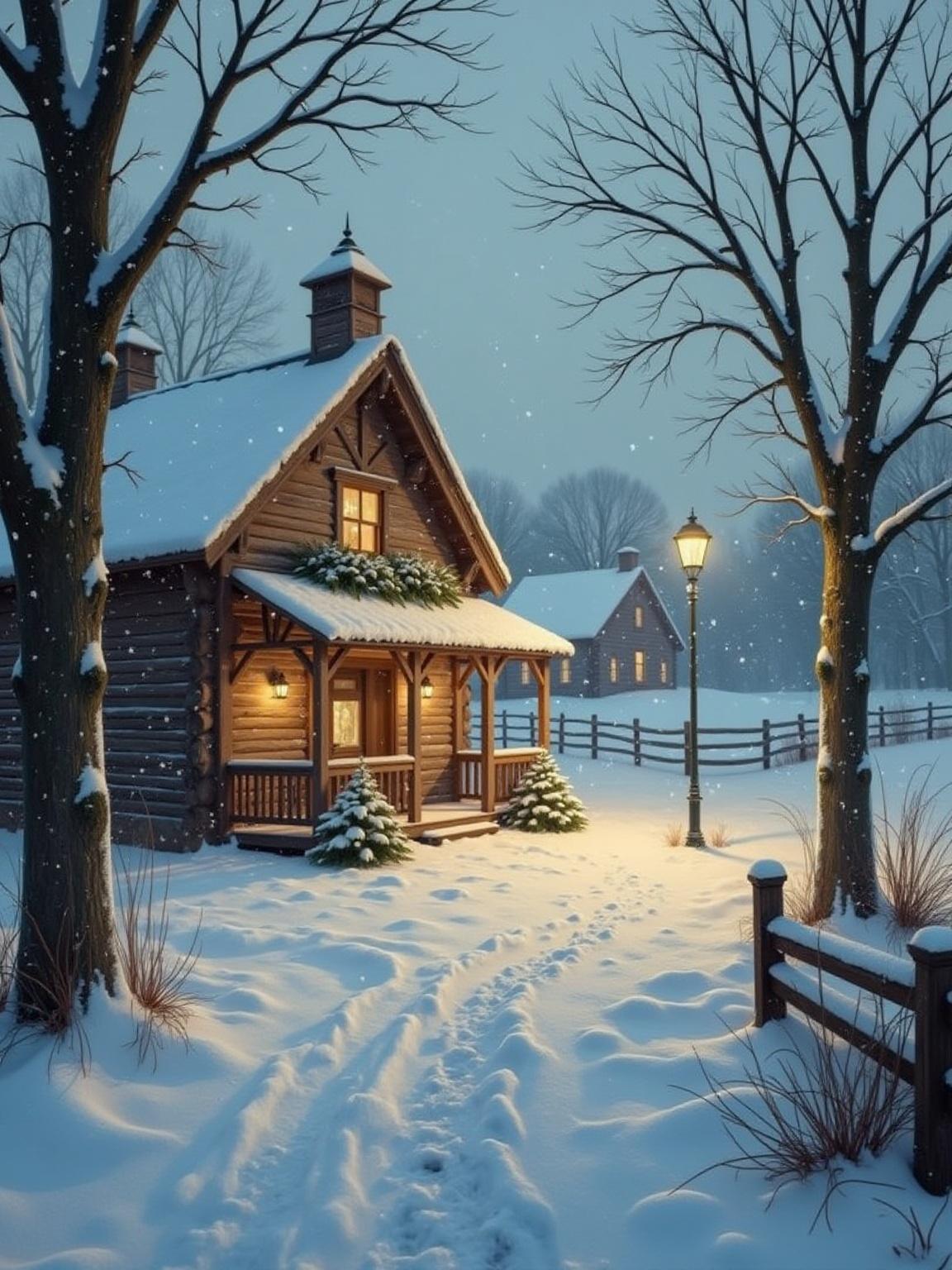 ealistic-style-white-christmas-on-bench-farm-snow-go3iukaamo