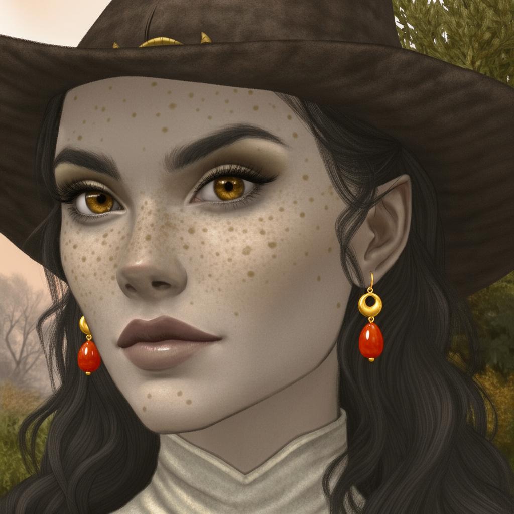 wearing-carnelian-drop-earrings-bright-gold-wjoaksbs3d