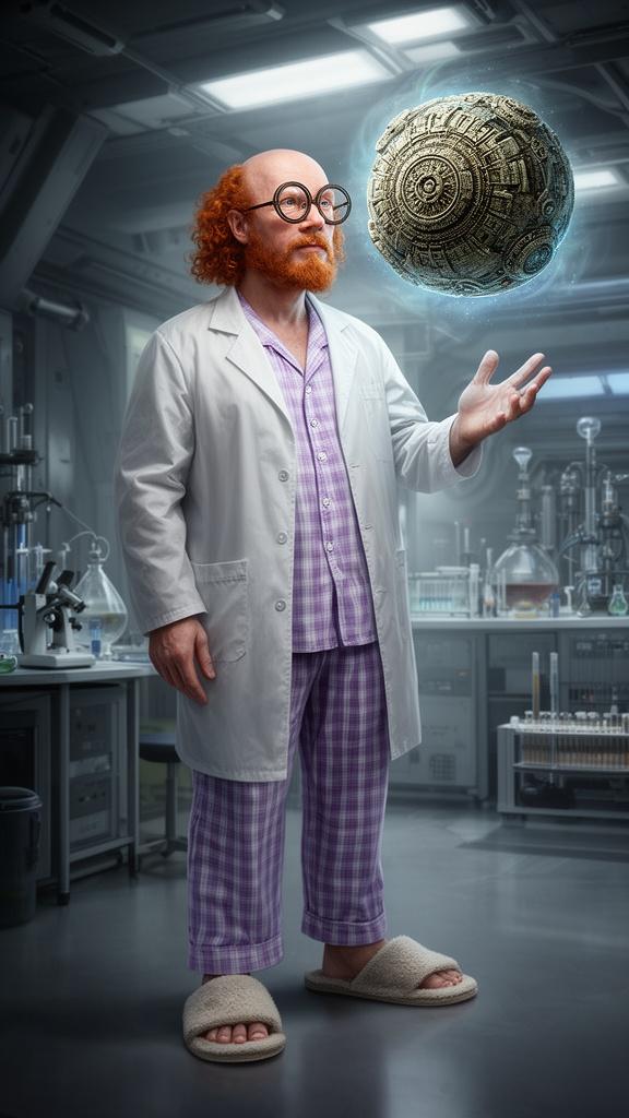 mad-scientist-balding-curly-red-hair-lab-coat-j1kwn368vf