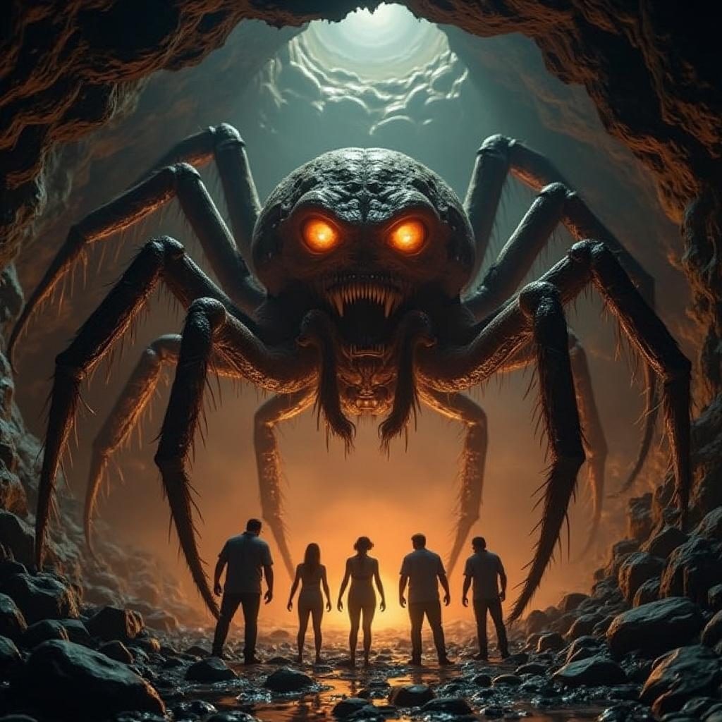 a-gigantic-grotesque-pregnant-spider-the-size-of-a-5361i49n6