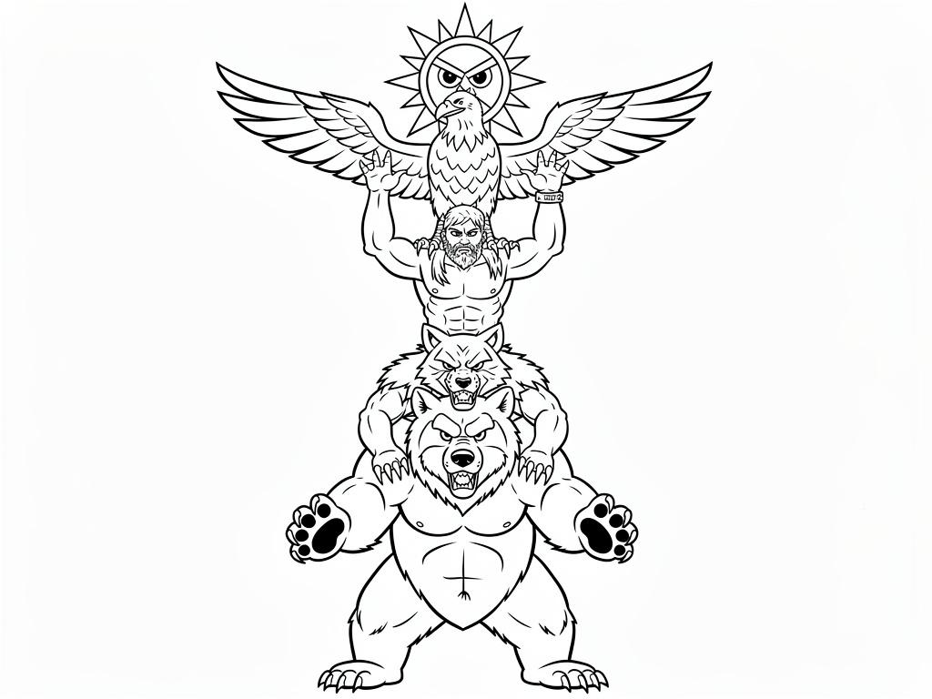 totem-pole-but-not-traditional-have-the-animals-dfw9daerel