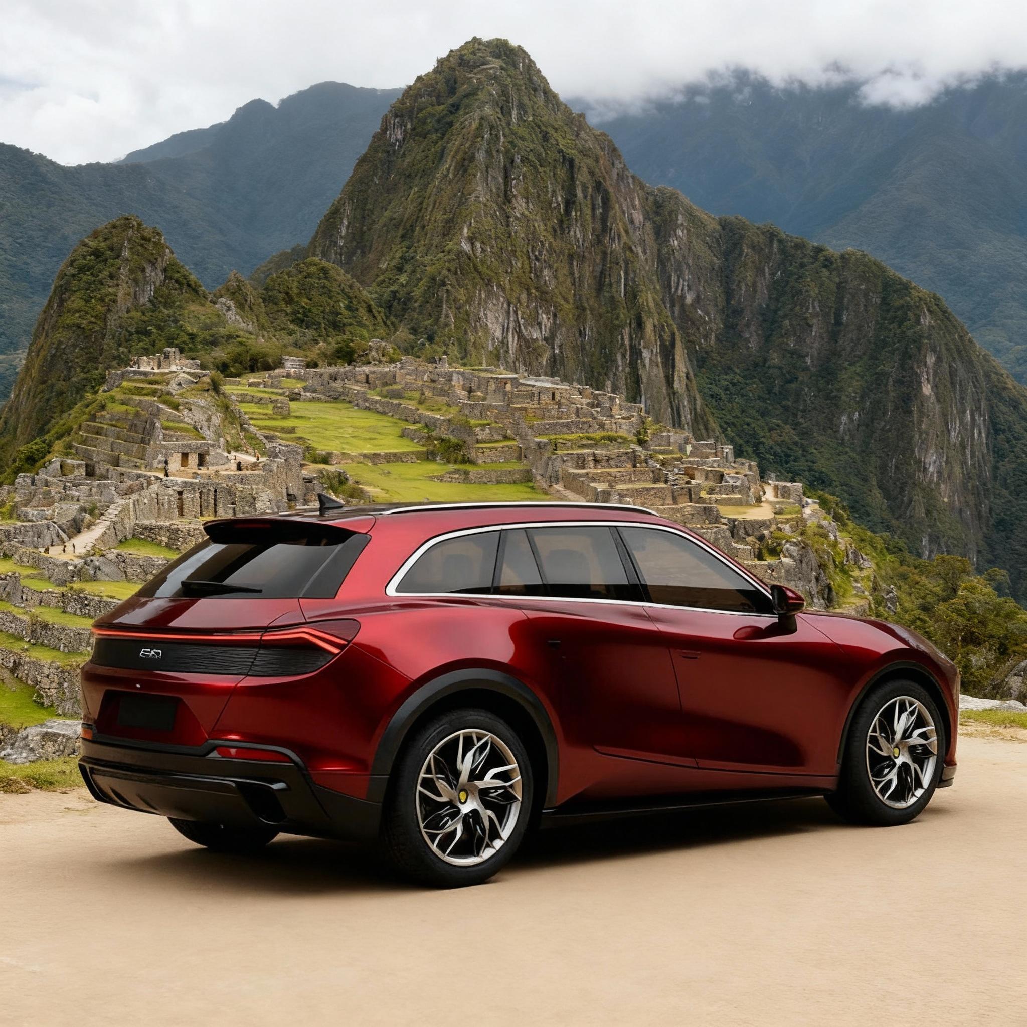 auto-bij-de-inca-stad-macha-picchu-peru-03czfb6lbt