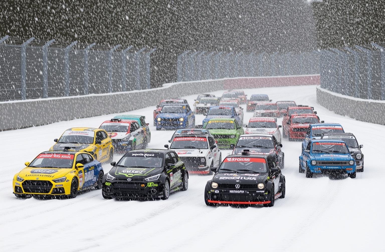 the-race-cars-starting-there-race-on-a-snow-djvdfsb6dk