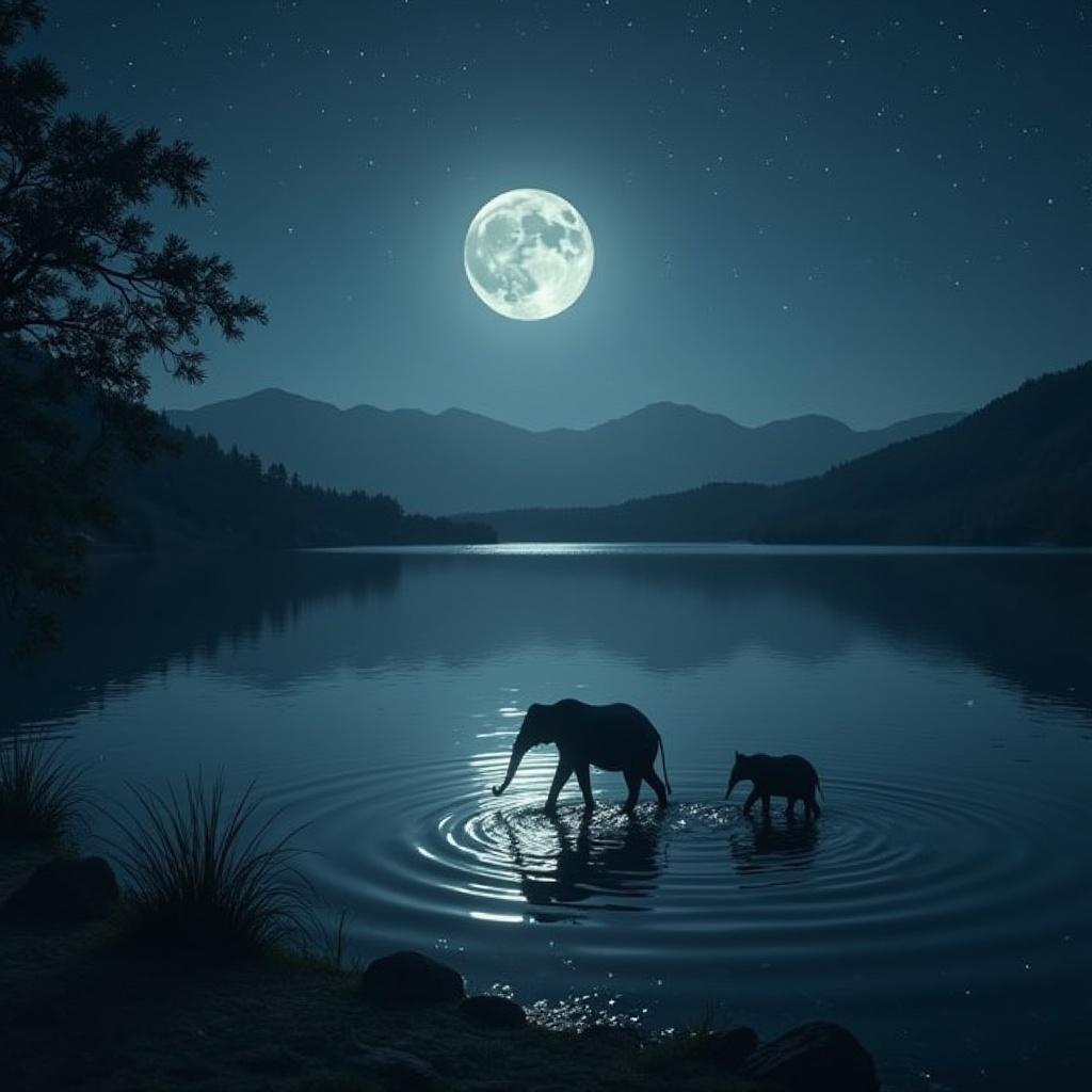 quiero-una-escena-de-un-lago-en-la-sabana-de-noche-qaqpfplum