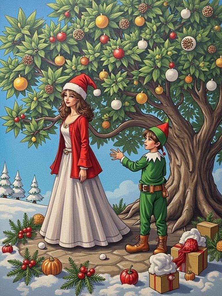 una-mujer-vestida-de-mama-noel-con-un-joven-l3k4zixzj4