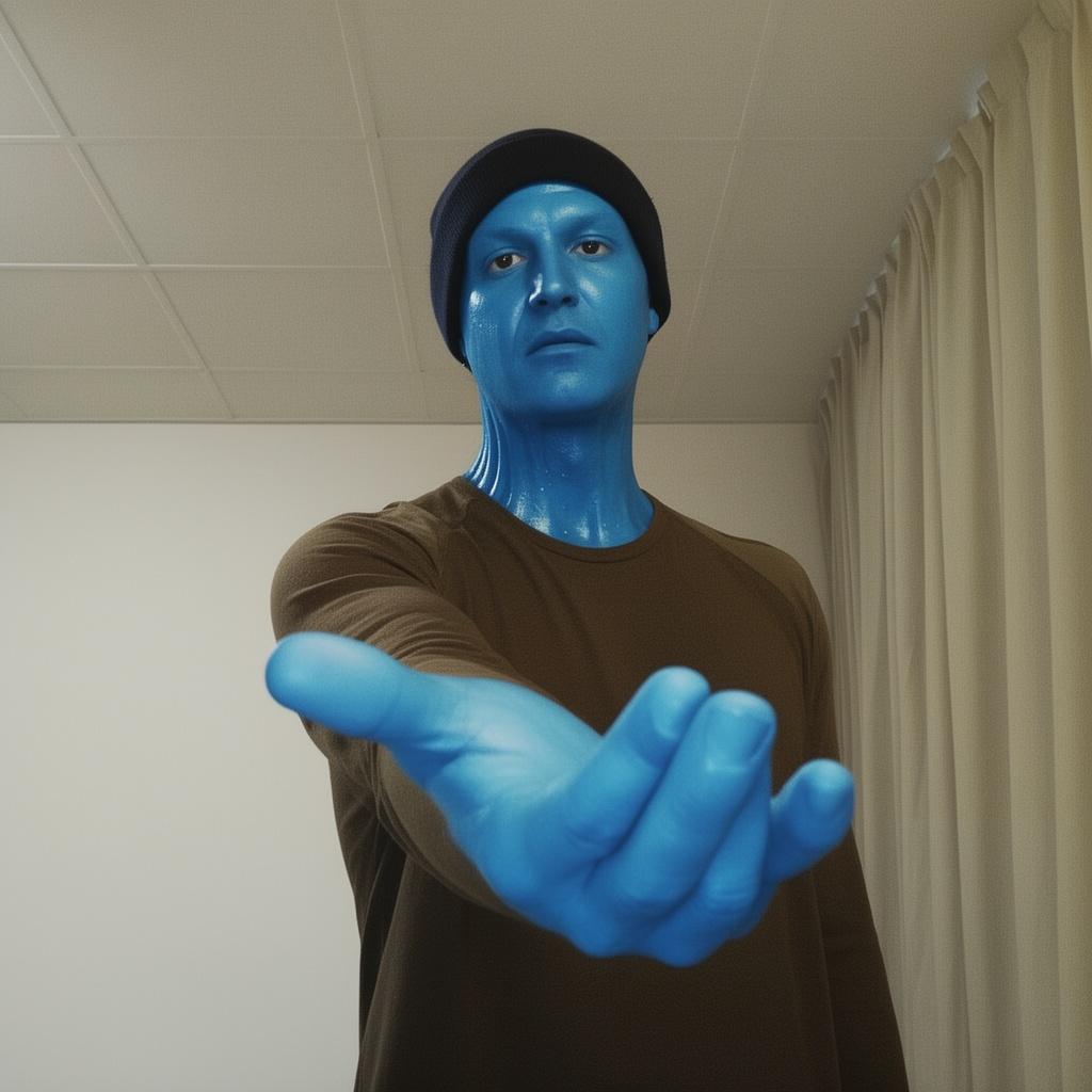 stretch-out-hand-with-sticked-face-3cfk73hl5a