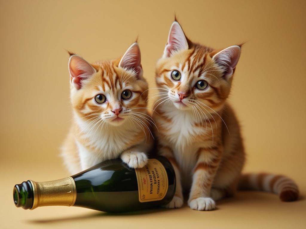a-couple-of-cats-sitting-on-top-of-a-bottle-of-7sjrwf6sp7