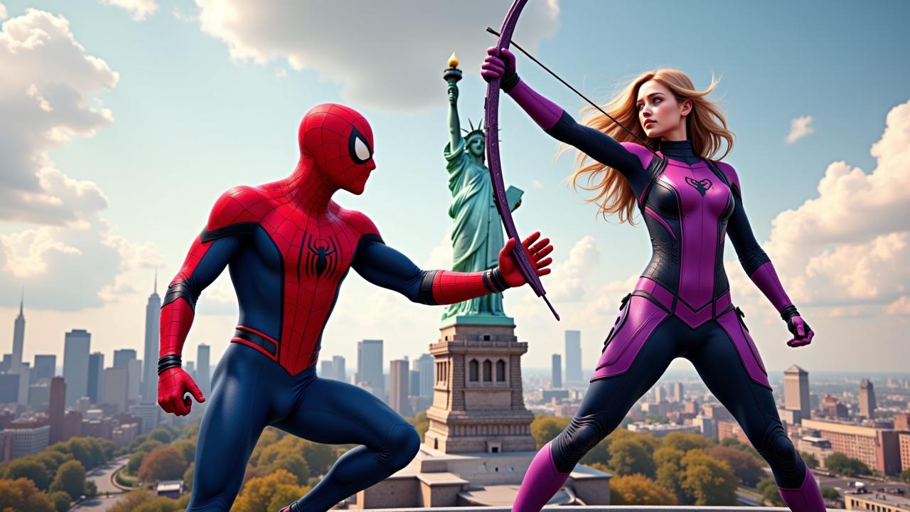 spiderman-con-kate-bishop-de-hailee-tqf03y8u5c