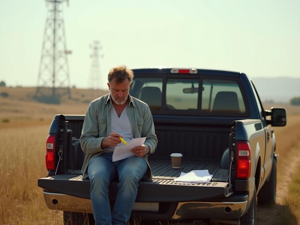 a-wide-shot-of-a-ford-f-150-tailgate-parked-in-a-f01mnnd176-1