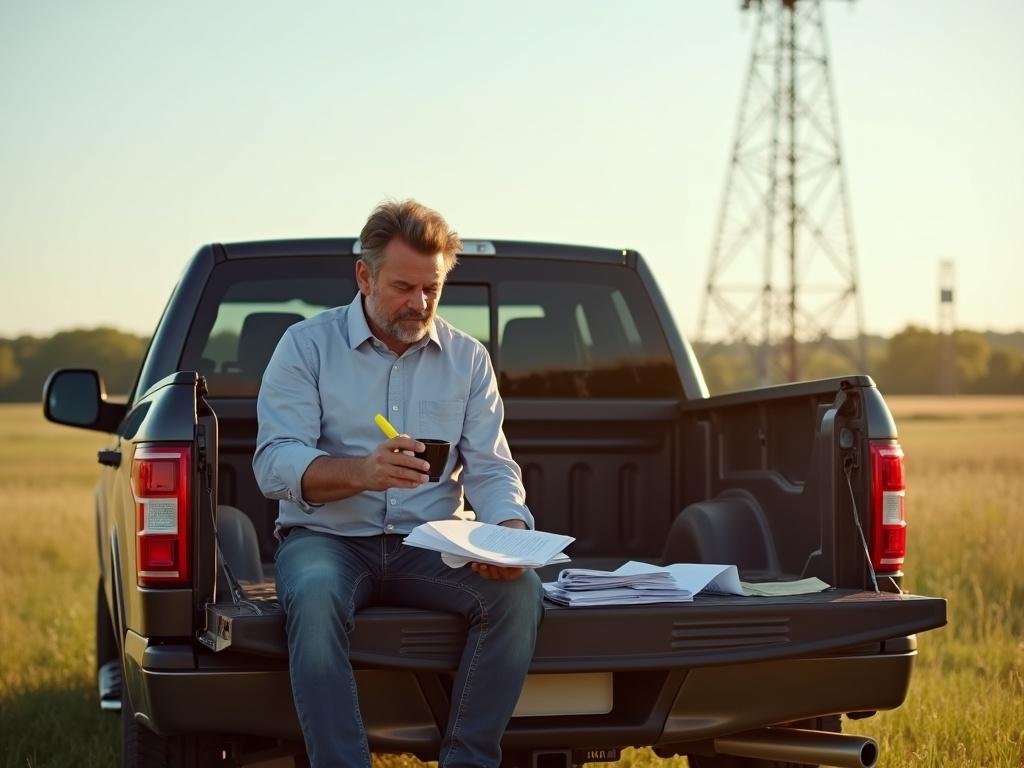 a-wide-shot-of-a-ford-f-150-tailgate-parked-in-a-f01mnnd176-3