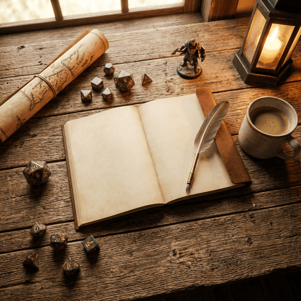 a-top-down-flat-lay-photograph-of-a-rustic-wooden-l6nqoo5w4l