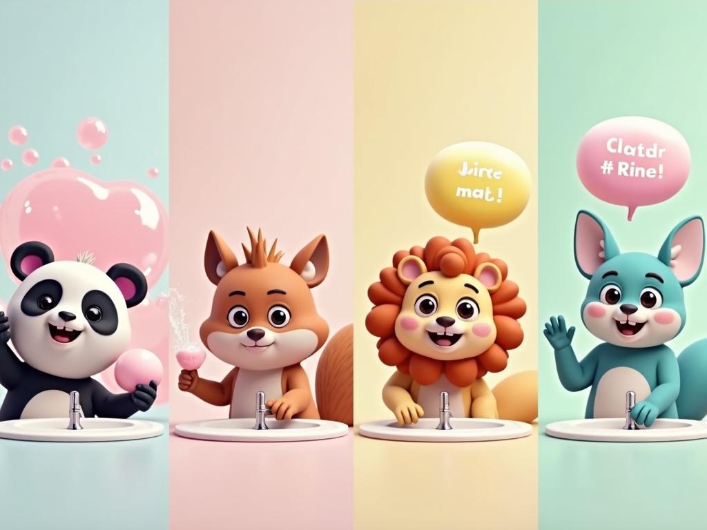 split-screen-showing-all-four-characters-doing-j19704pvu3