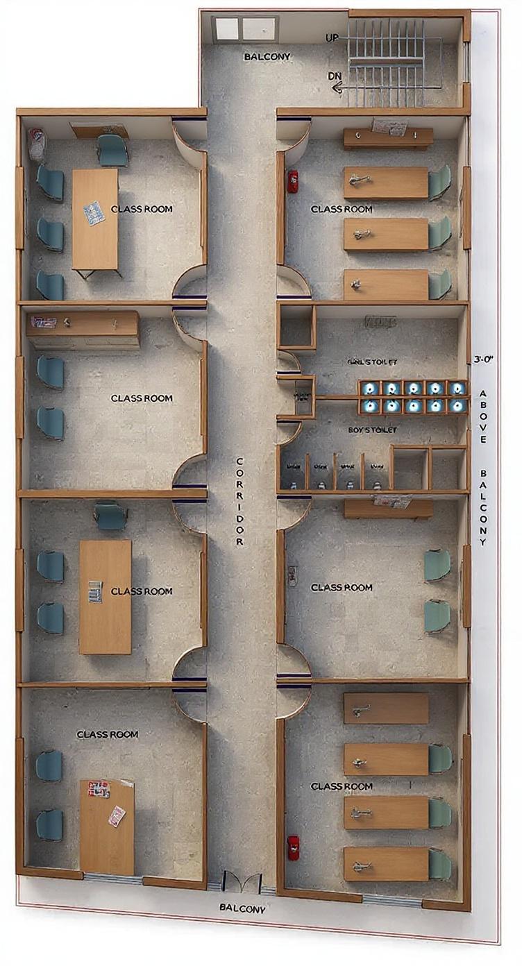 top-down-aerial-view-of-an-empty-school-building-7temro6hu3