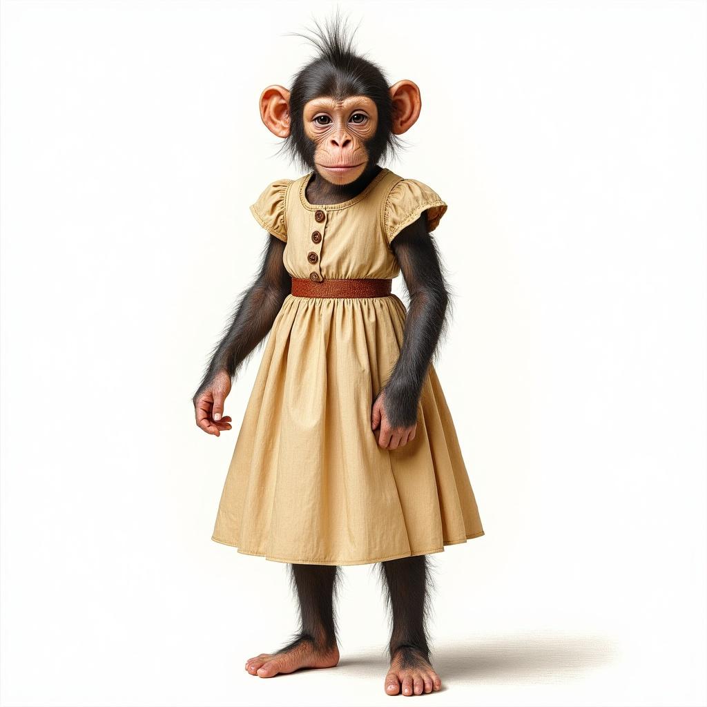 colour-pencils-painted-monkey-in-a-dress-costume-gykeycr3af