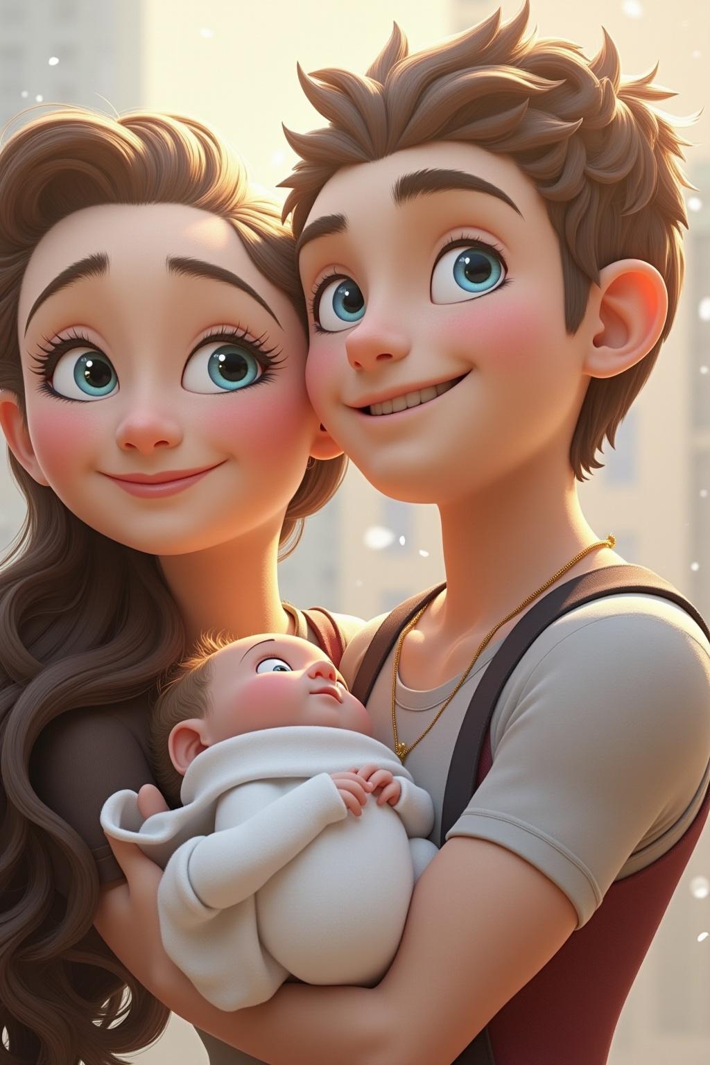 a-man-and-a-woman-holding-a-baby-disney-pixar-4dajgyk5gs
