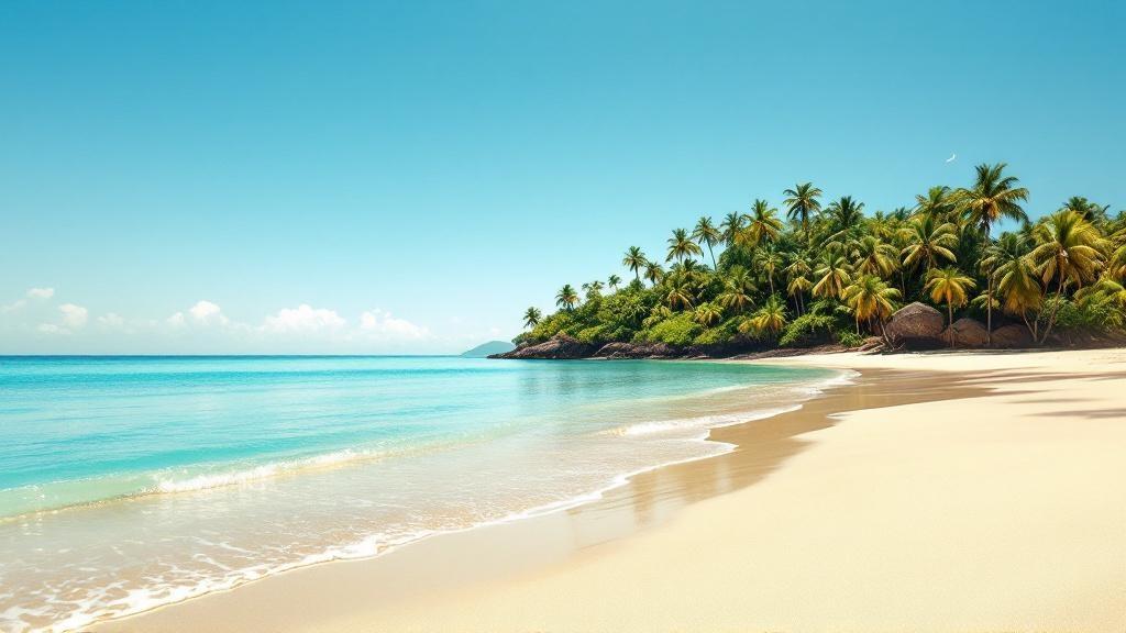 a-calm-tropical-shoreline-under-a-clear-bright-sky-x1cwbtr4q