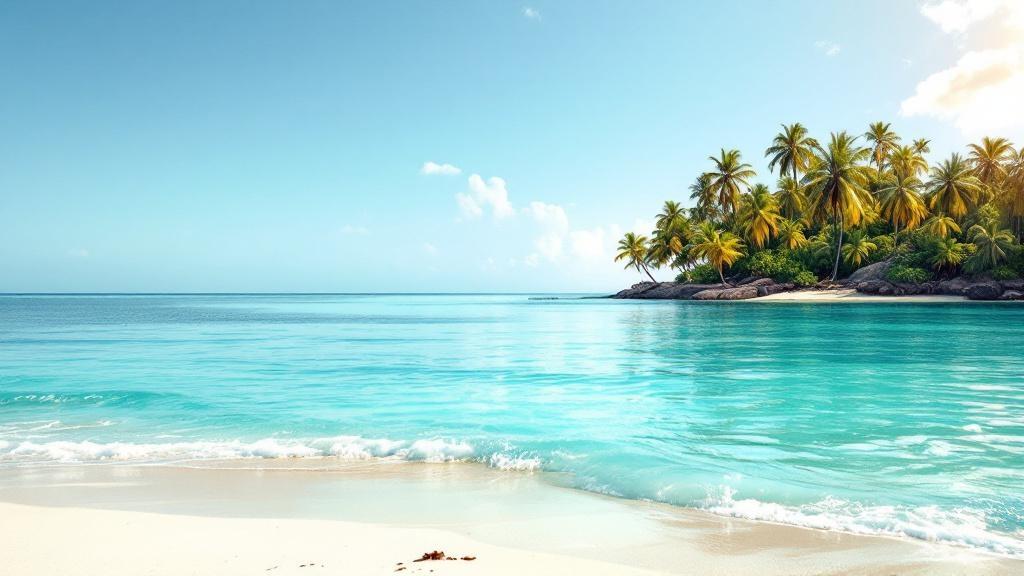 a-calm-tropical-shoreline-under-a-clear-bright-sky-uq53sw2f9