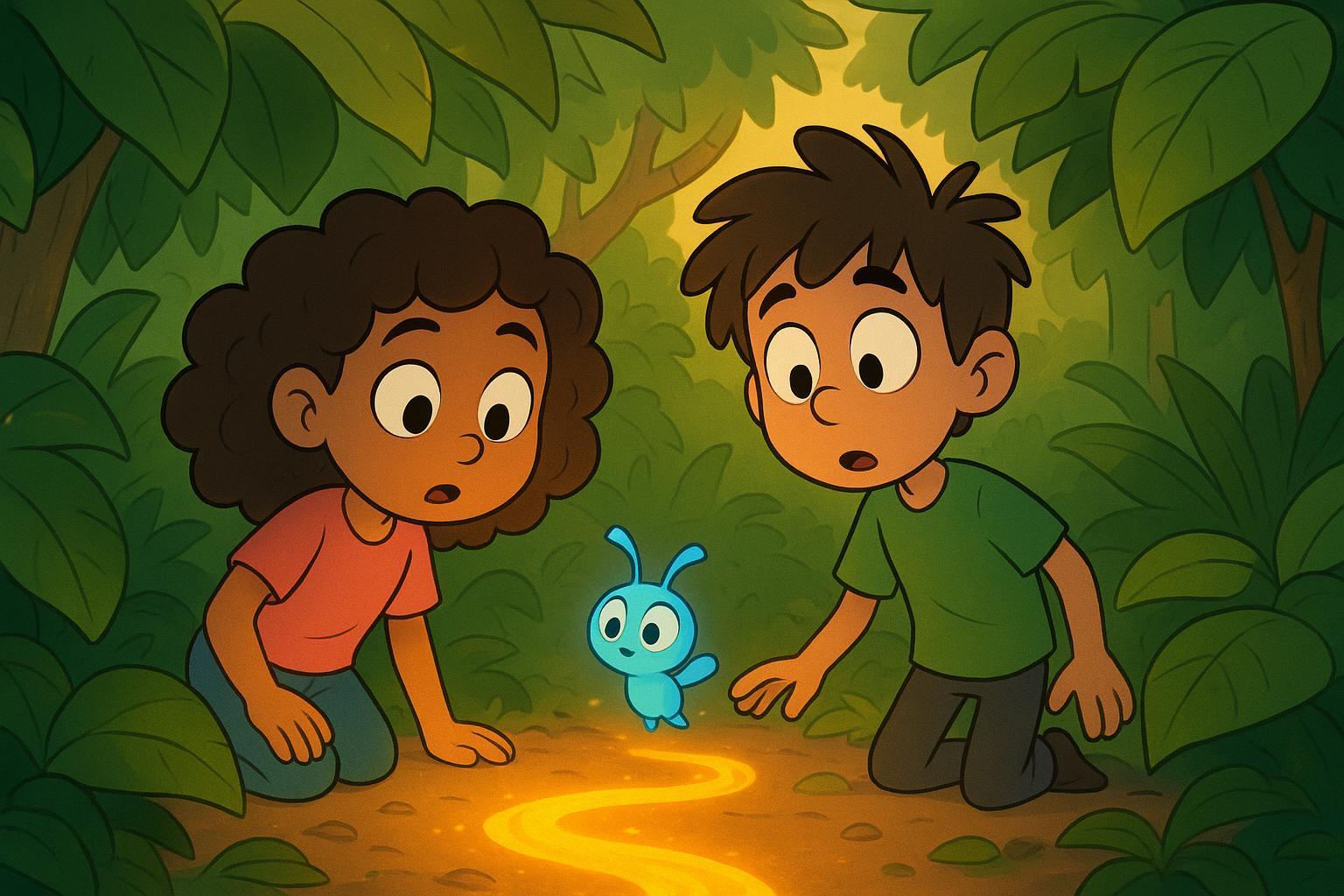 cartoon-scene-mila-and-jay-find-a-glowing-golden-6y8bx1gjx7