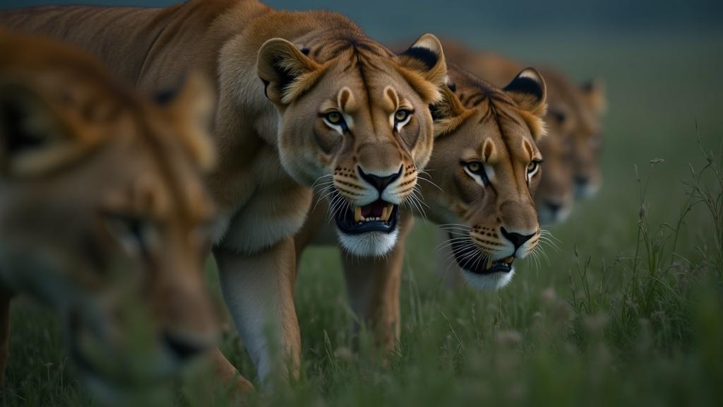4k-ultra-realistic-close-up-of-lionesses-stalking-6puudjniq5-4