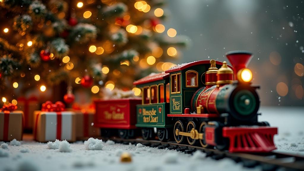 a-joyful-christmas-scene-with-a-toy-train-circling-3e3ysdrxp