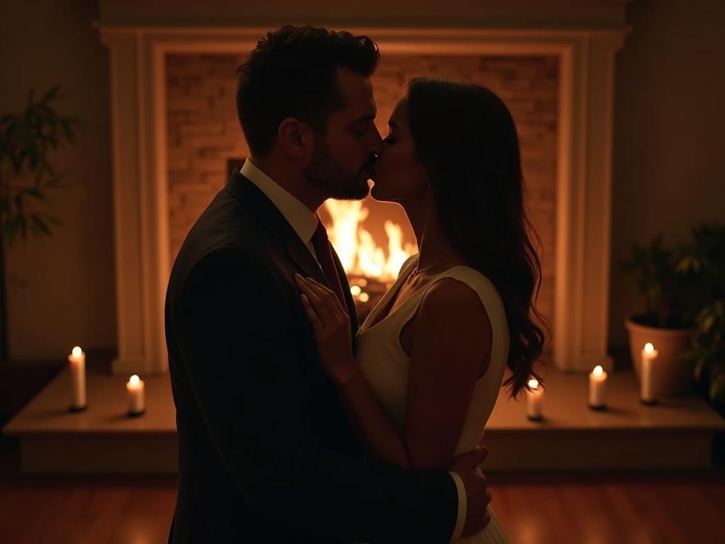 a-man-and-a-woman-kissing-in-front-of-a-fireplace-axe310enzy