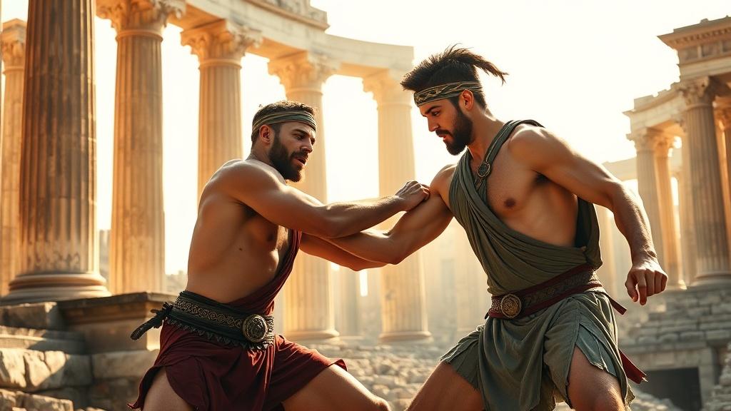 two-athletic-men-in-ancient-roman-style-dressed-in-ns6lo02xy
