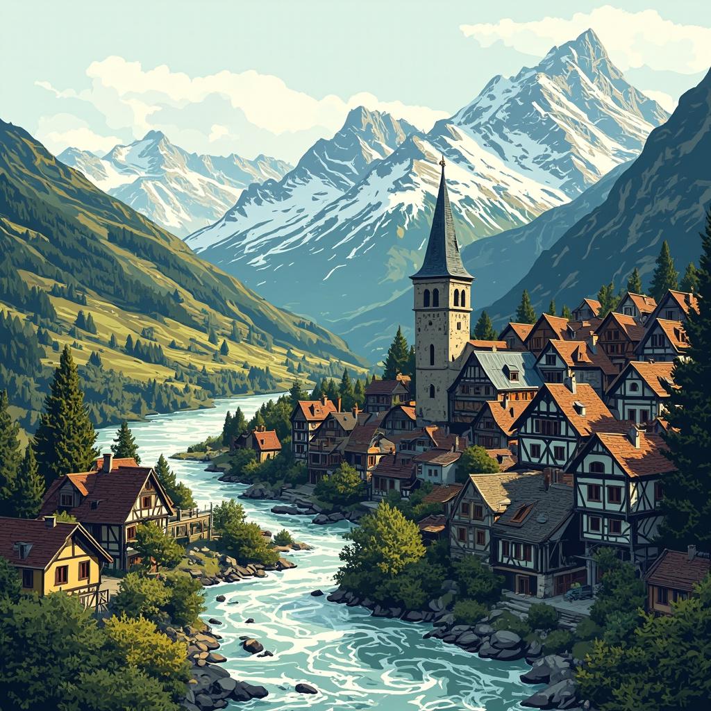 illustration-of-a-bustling-medieval-village-with-o4lis0r4dt
