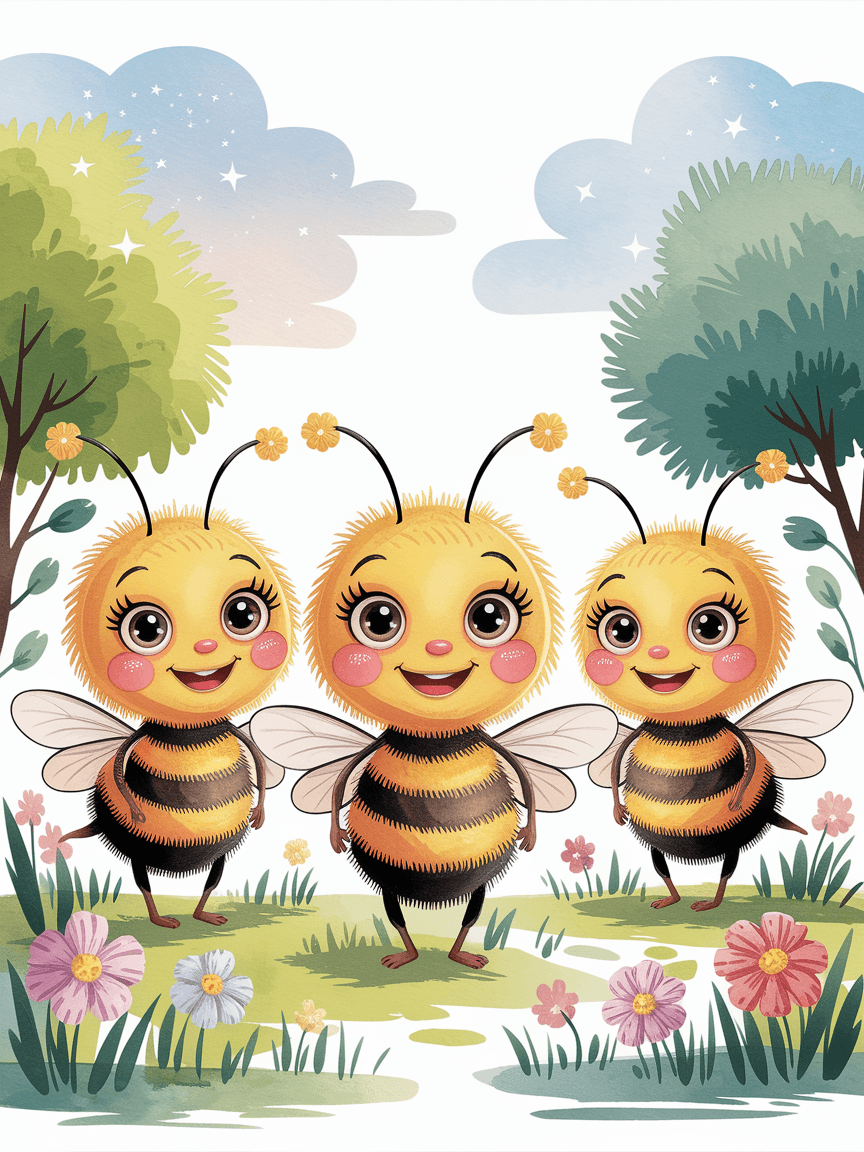 three-cute-bees-smile-attentively-and-xhdsfsza8d