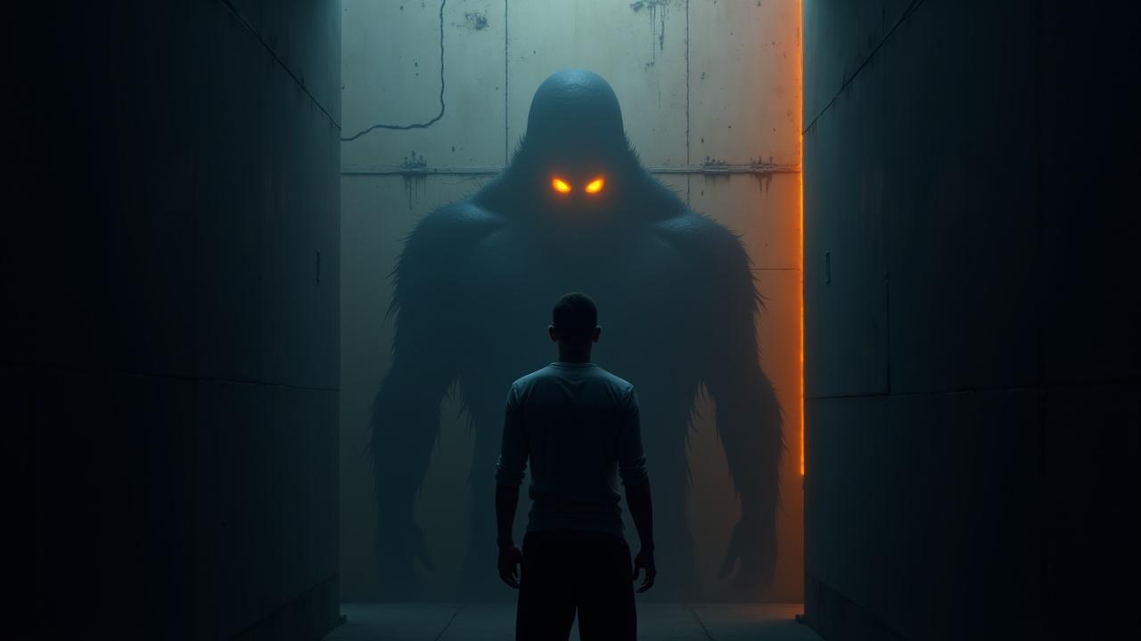 a-man-seen-from-behind-looking-at-a-dark-oww2jdjcy