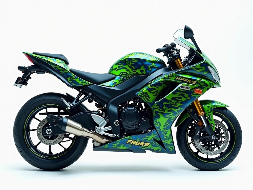 a-motorcycle-with-a-green-and-blue-design-on-it-tr8iwnkyyz