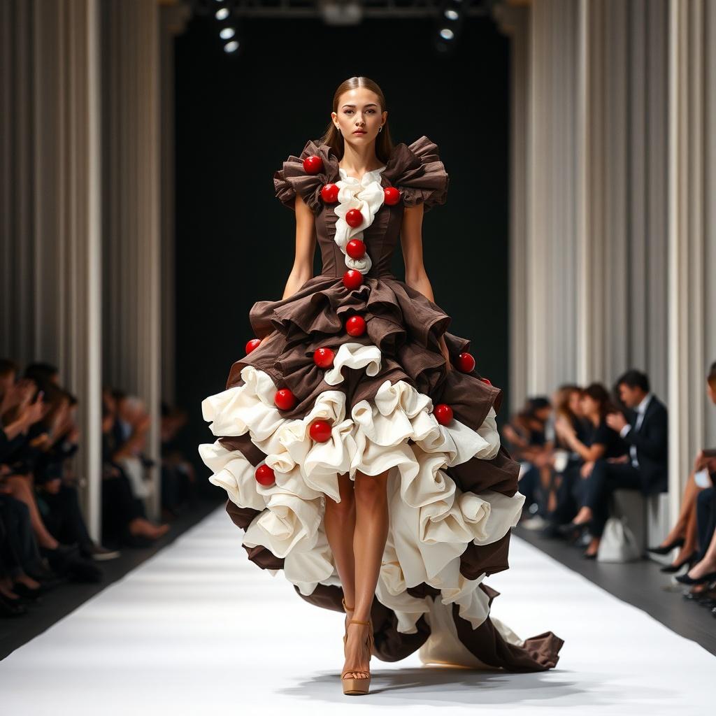 a-statuesque-model-strides-confidently-down-the-dwdbkzcoc8