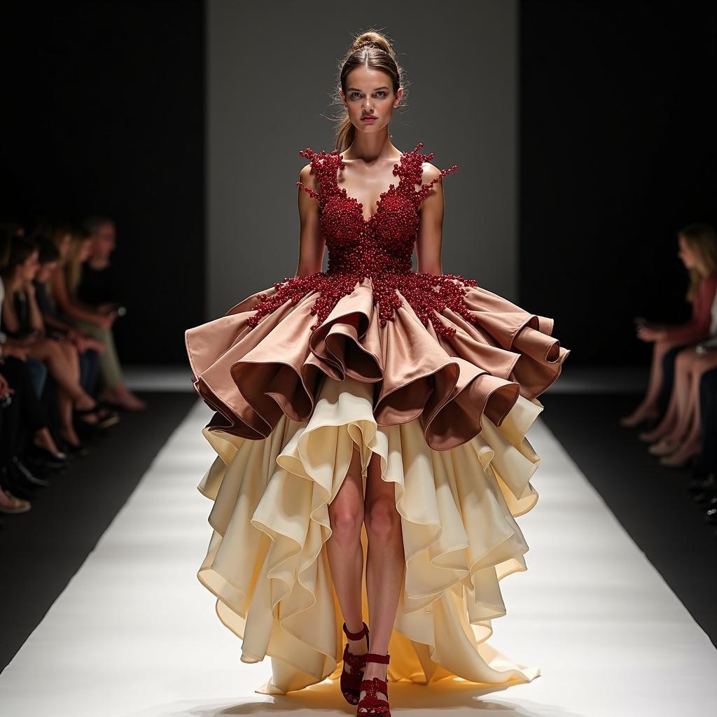 a-statuesque-model-confidently-strides-down-the-9etie700ek