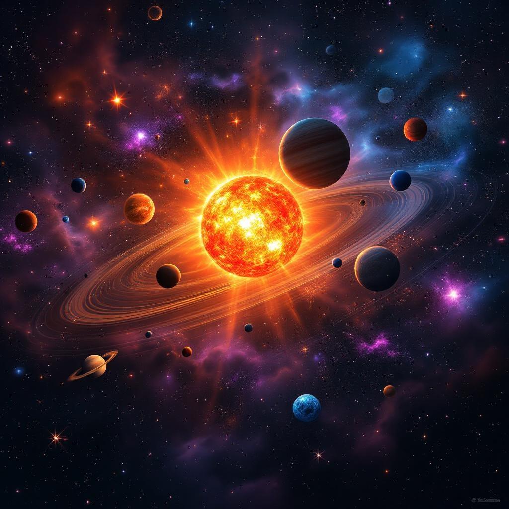 un-sol-brillante-y-ardiente-en-el-centro-del-vn3ah3a2rn