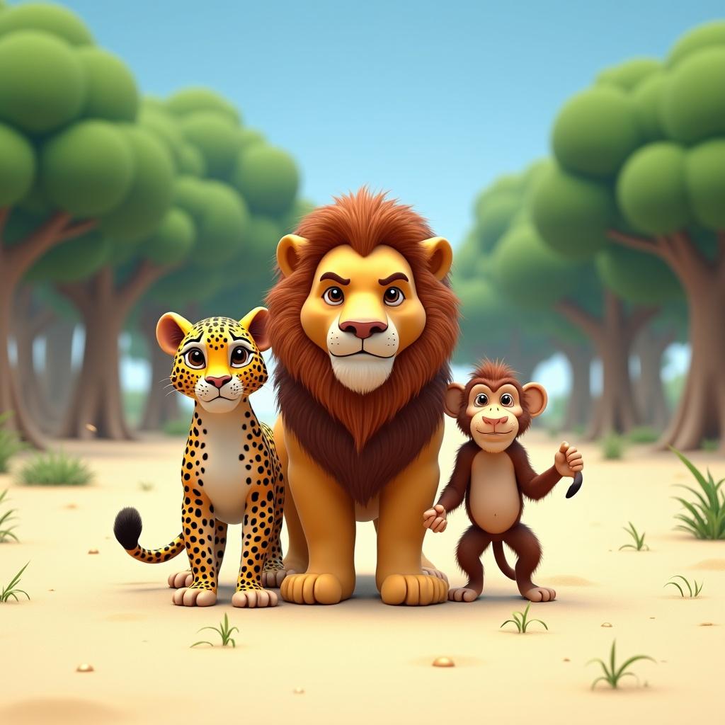 a-powerful-leopard-a-majestic-lion-and-a-curious-dl451nulqu