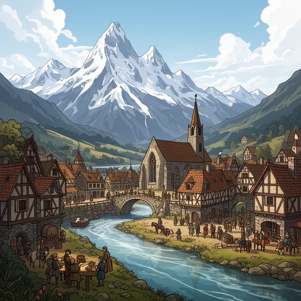 illustration-of-a-bustling-medieval-village-with-1woz0w0o45-1